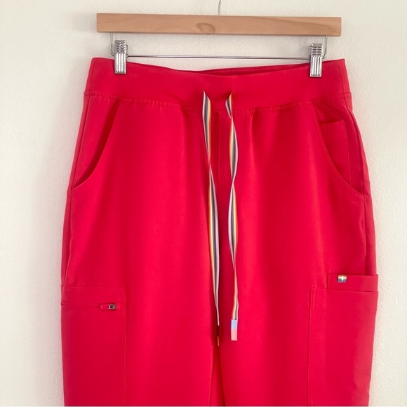 Figs Scrub Set Limited Edition Hibiscus Pride Catarina Top Zamola Pant M / MP - Picture 4 of 16